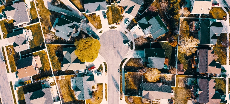 Homes in one block