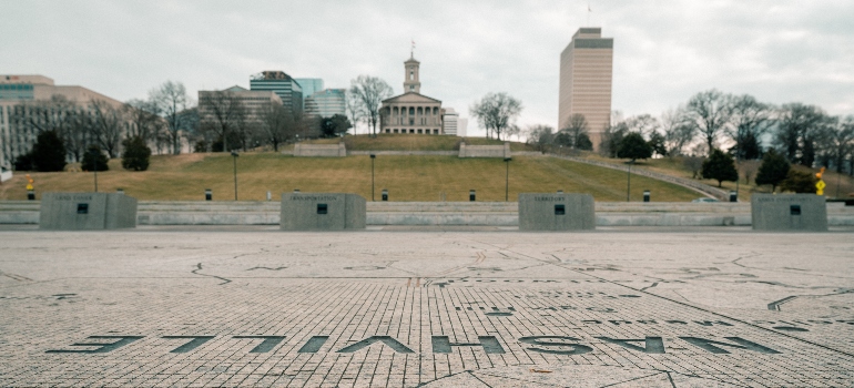 A view of Nashville, home to some of the most popular Tennessee neighborhoods for European expats
