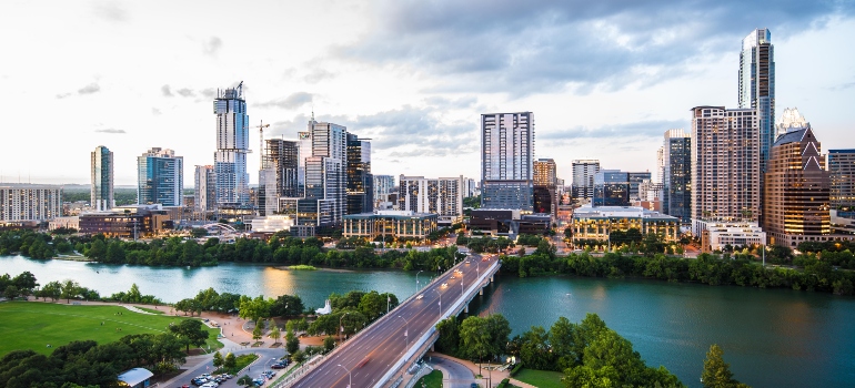 one of the cities you could get to live in once you choose which one is better Tennessee vs Texas