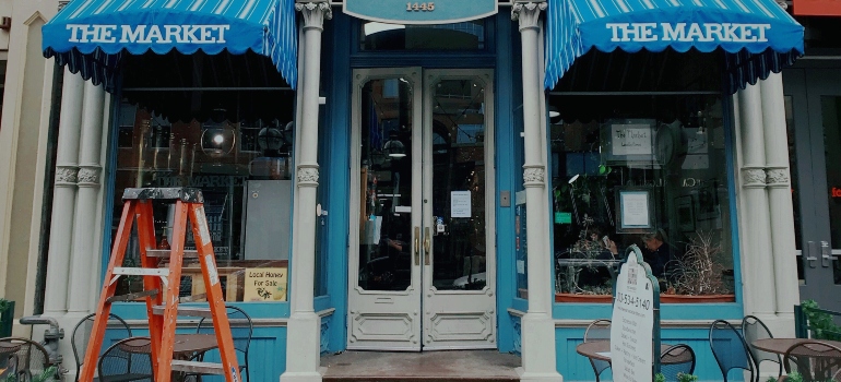 market in Denver