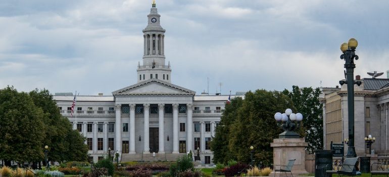 View of the city of Denver, Colorado
