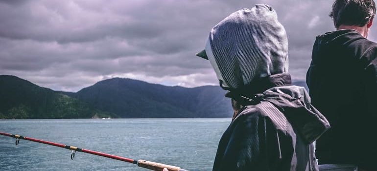People on a fishing trip