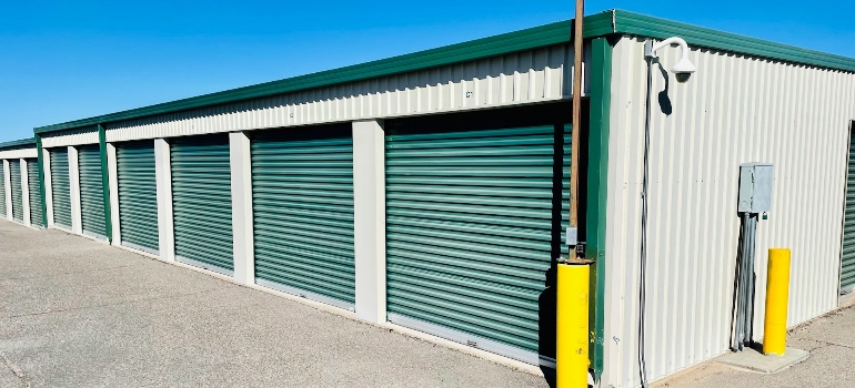 A storage unit facility