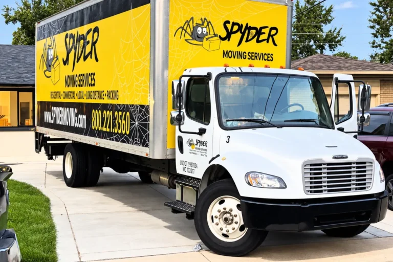 Spyder truck parked on a suburban driveway
